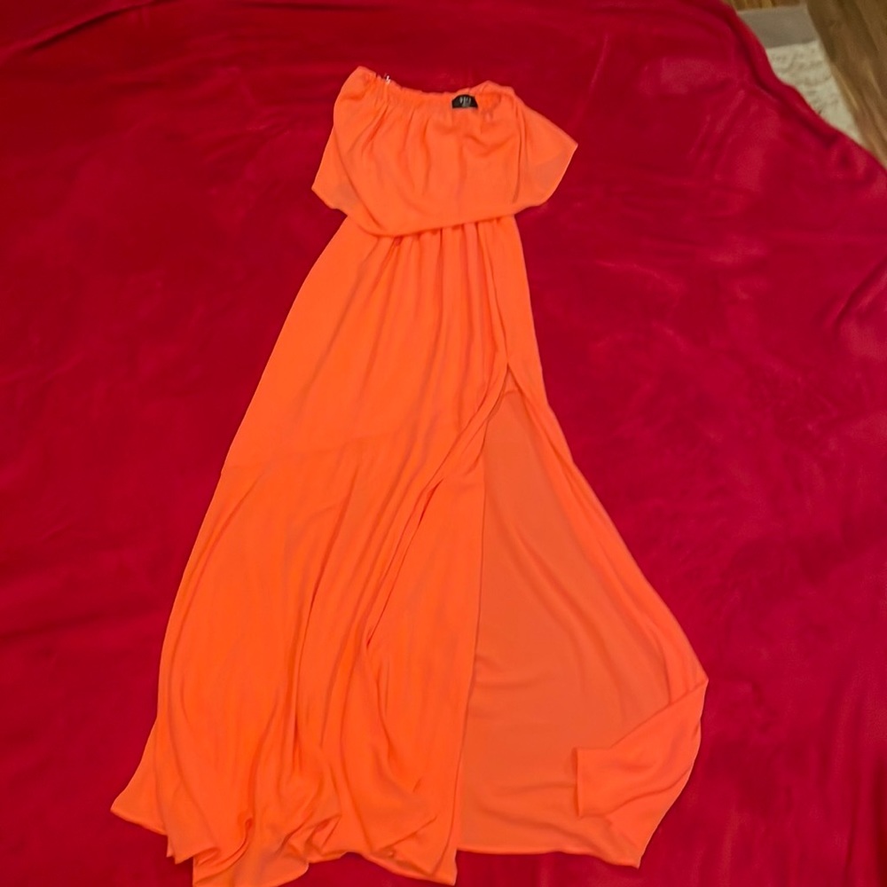 Small like new vici orange dress